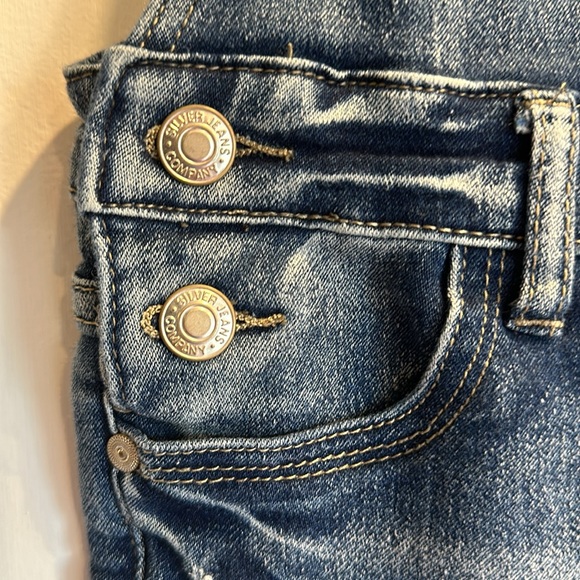 BNWT Silver short overalls size 6 - Picture 2 of 4